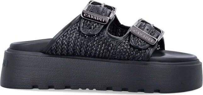 Casadei Birky Ale Platform Slides