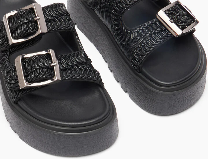 Casadei Birky Ale Slides - Woman Flats And Loafers Black 39 - Image 5