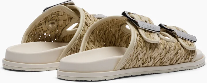 Casadei Birky Suncity - Woman Flats And Loafers Bambu And Corda 38 - Image 4