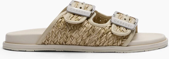 Casadei Birky Suncity - Woman Flats And Loafers Bambu And Corda 38