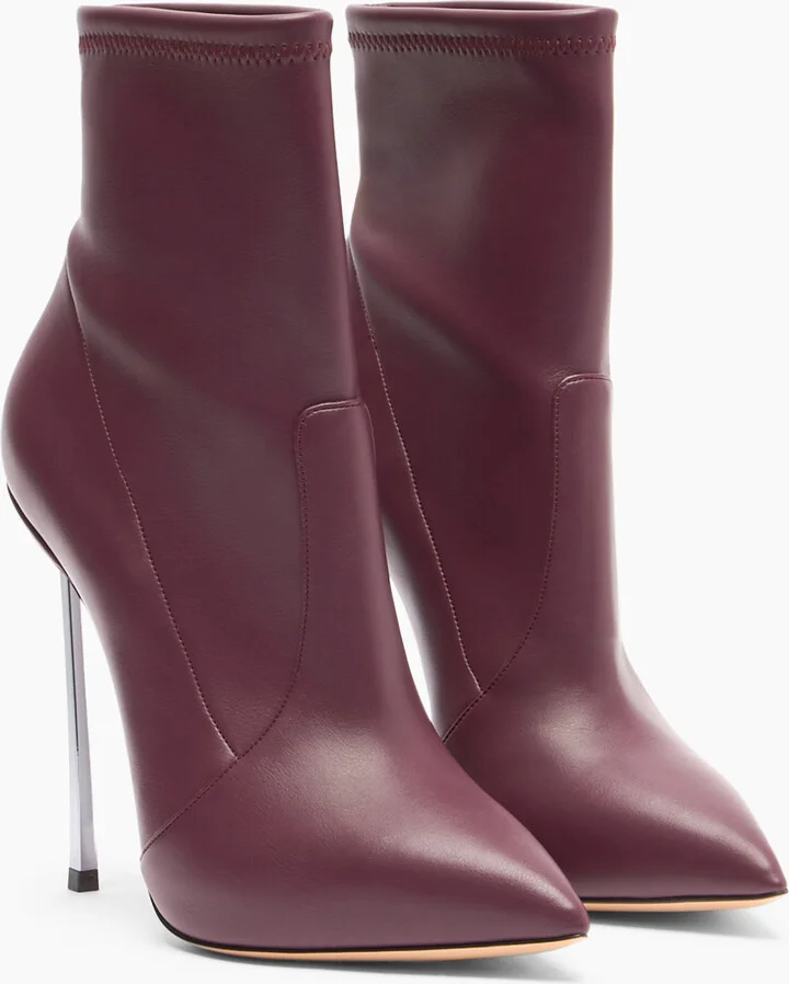Casadei Blade Ankle Boots - Woman Ankle Boots Ladybug 38.5 - Image 2