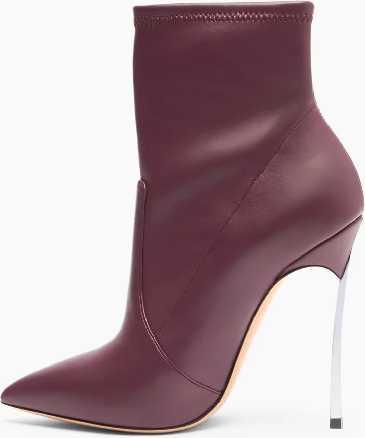 Casadei Blade Ankle Boots - Woman Ankle Boots Ladybug 38.5 - Image 3