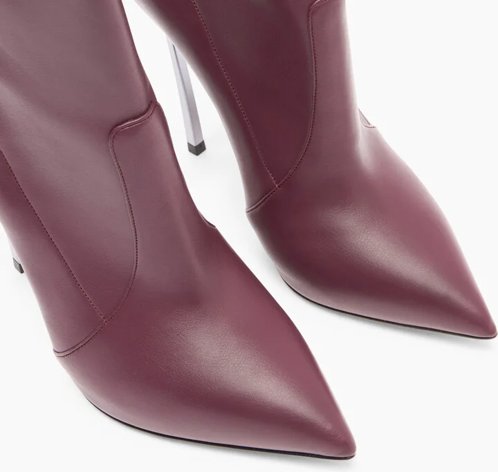 Casadei Blade Ankle Boots - Woman Ankle Boots Ladybug 38.5 - Image 5