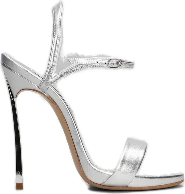 Casadei Blade Ankle-Strap Sandals