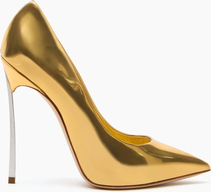 Casadei Blade Interstellar Pumps - Woman Pumps And Slingback Gold 42.5