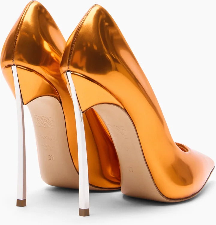 Casadei Blade Interstellar Pumps - Woman Pumps And Slingback Paprika 35 - Image 4