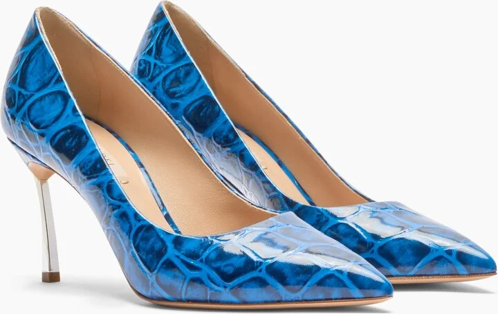 Casadei Blade Jurassic Pumps - Woman Pumps And Slingback Ocean Royal 40 - Image 2