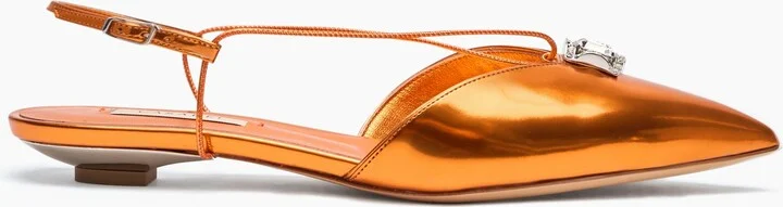 Casadei Blade Kitten Cas2025 Flats - Woman Flats And Loafers Paprika 41