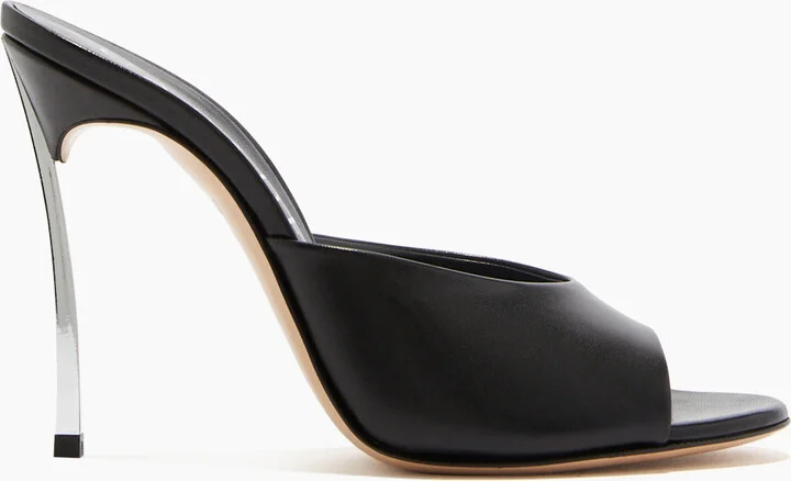 Casadei Blade Minorca Mules - Woman Sandals Black 36