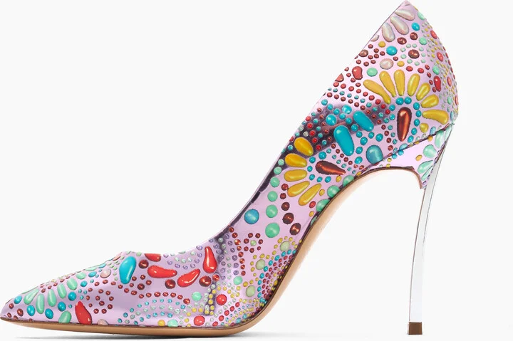 Casadei Blade Nuggets Pumps - Woman Pumps And Slingback Baby 42 - Image 3