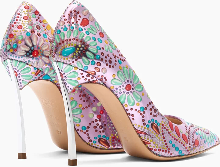 Casadei Blade Nuggets Pumps - Woman Pumps And Slingback Baby 42 - Image 4