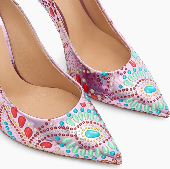 Casadei Blade Nuggets Pumps - Woman Pumps And Slingback Baby 42 - Image 5