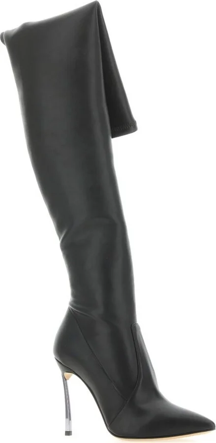 Casadei Blade Pointed-Toe Boots