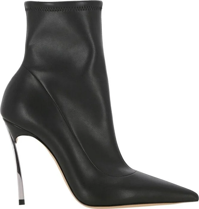 Casadei Blade Pointed Toe Heeled Boots