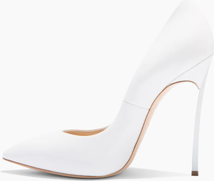 Casadei Blade Pump - Woman Pumps And Slingback White 35.5 - Image 3