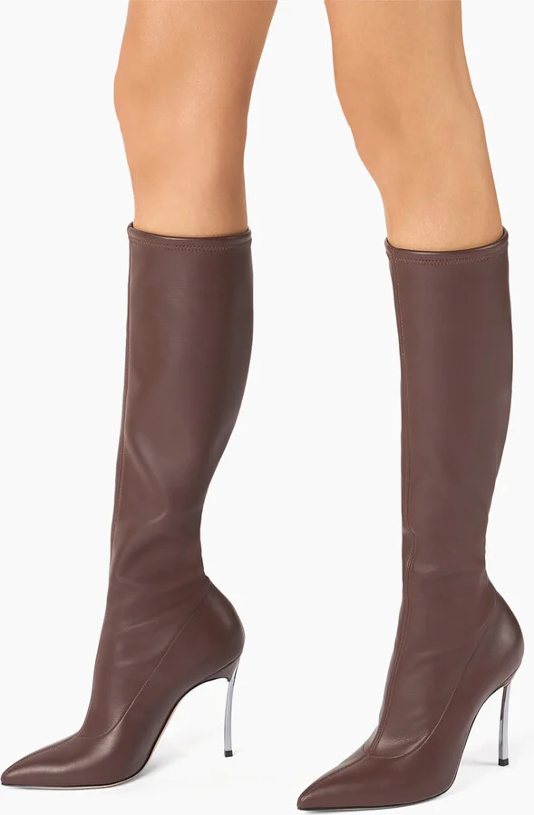 Casadei Blade To The Knee Boots  - Woman High Boots Sella 37 - Image 6