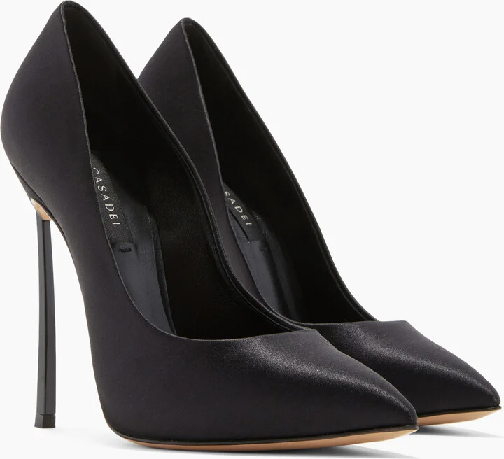 Casadei Blade Twenties - Woman Pumps And Slingback Black And Crystal 41 - Image 2
