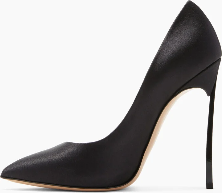 Casadei Blade Twenties - Woman Pumps And Slingback Black And Crystal 41 - Image 3