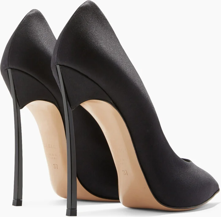 Casadei Blade Twenties - Woman Pumps And Slingback Black And Crystal 41 - Image 4