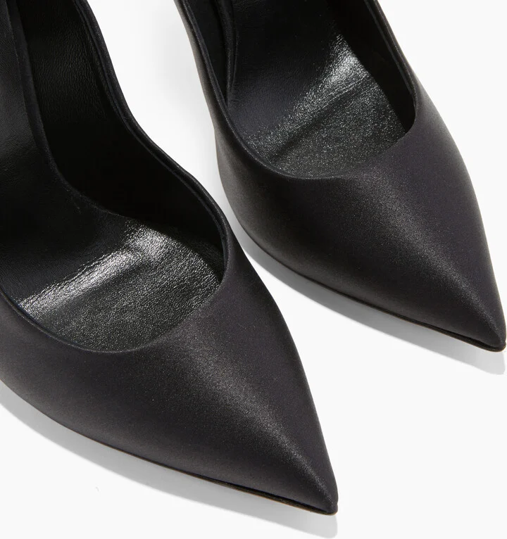 Casadei Blade Twenties - Woman Pumps And Slingback Black And Crystal 41 - Image 5