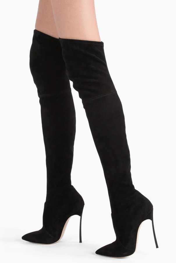 Casadei Blade - Woman High Boots Black 42 - Image 6