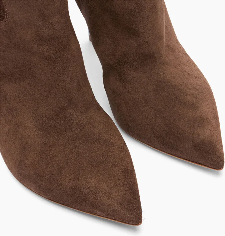 Casadei Blade - Woman High Boots Cacao 37.5 - Image 5