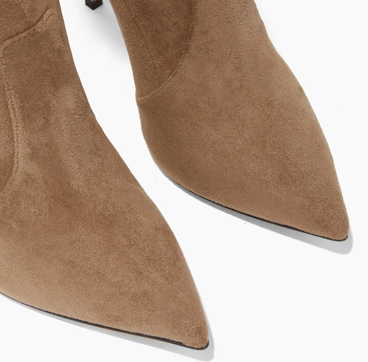 Casadei Blade - Woman Over The Knee Boots Mud 36.5 - Image 5
