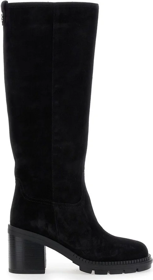 Casadei Block-Heel Side Zip Boots