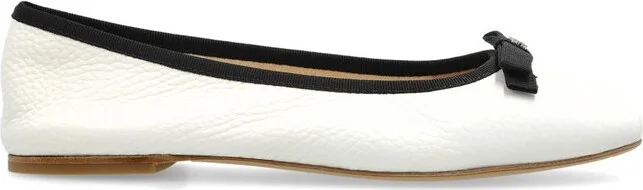 Casadei Bow Detailed Ballet Flats