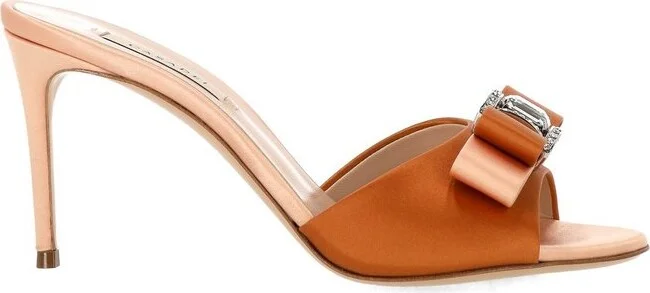 Casadei Bow Embellished Sandals