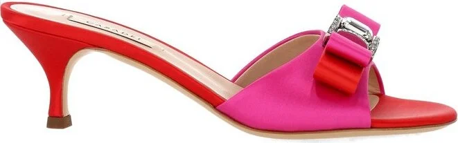 Casadei Bow Embellished Sandals