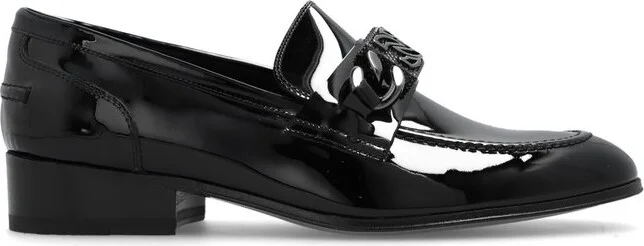 Casadei Buckle-Embellished Almond Toe Loafers