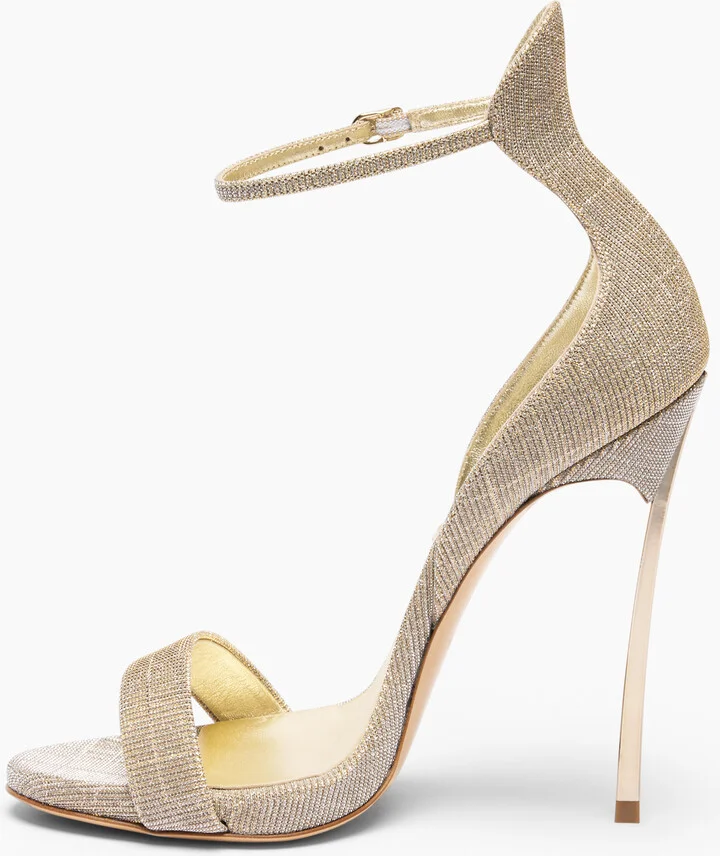 Casadei Cappa Blade Sandal - Woman Sandals Platinum 39 - Image 3