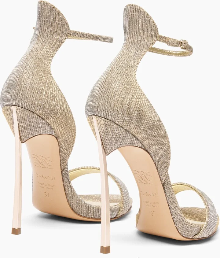 Casadei Cappa Blade Sandal - Woman Sandals Platinum 39 - Image 4