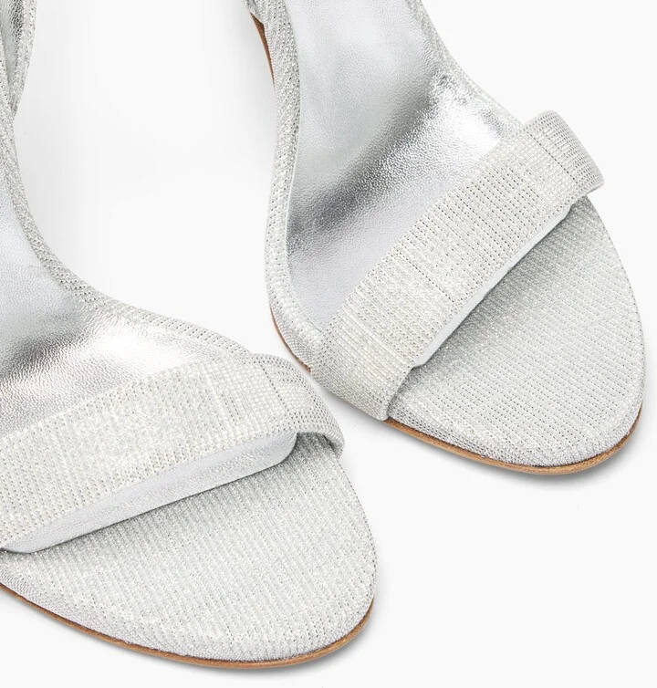 Casadei Cappa Blade Sandal - Woman Sandals Silver 37 - Image 5