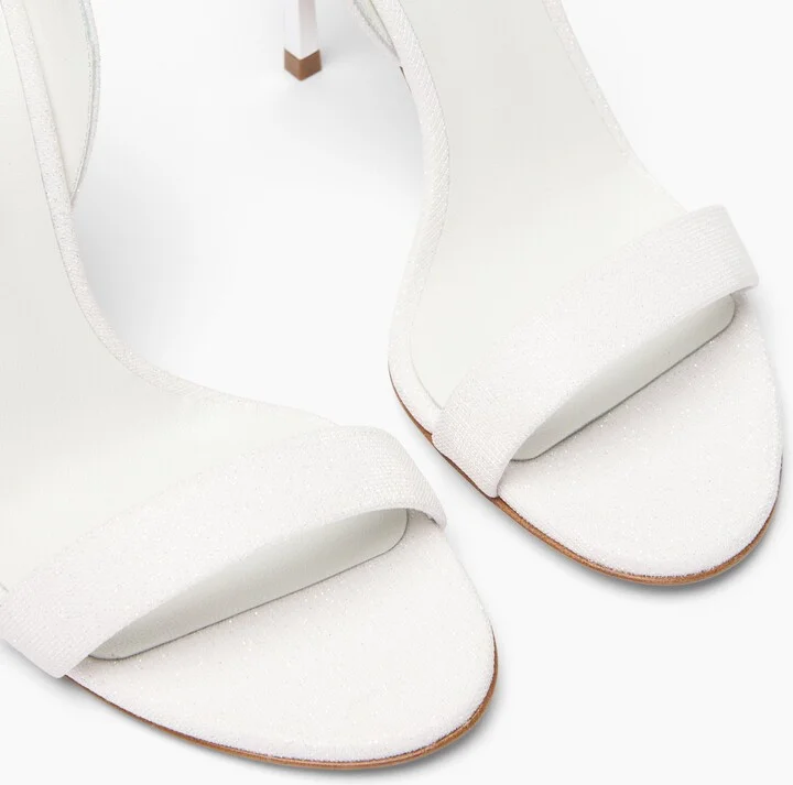 Casadei Cappa Blade Sandal - Woman Sandals White 37 - Image 5