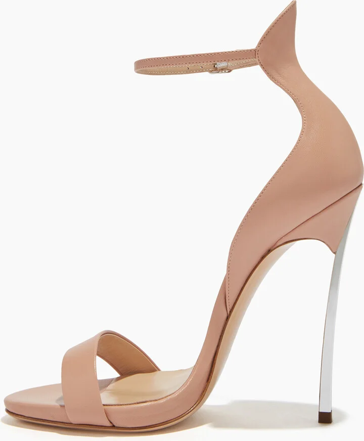 Casadei Cappa Blade Sandals - Woman Sandals Rosè 37 - Image 3