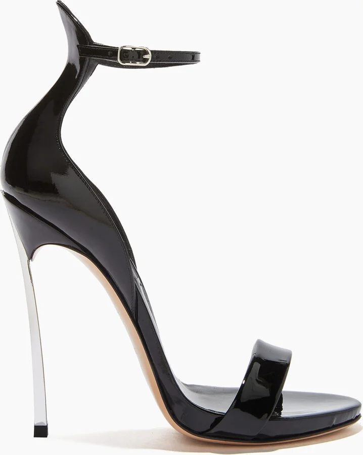 Casadei Cappa Blade Tiffany Sandali - Woman Sandals Black 39
