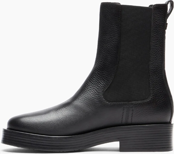 Casadei Charlie Leather Ankle Boots - Woman Ankle Boots Black 35 - Image 3