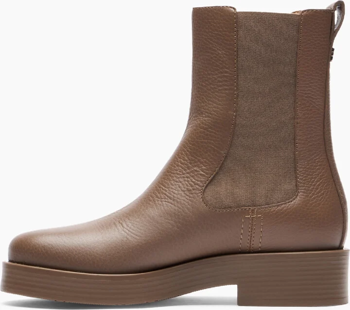 Casadei Charlie Leather Ankle Boots - Woman Ankle Boots Caribou 35 - Image 3