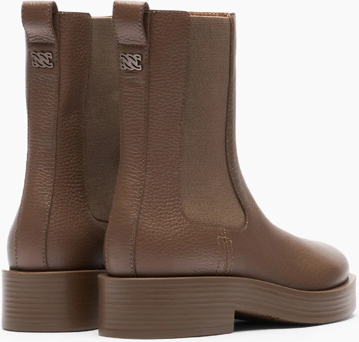 Casadei Charlie Leather Ankle Boots - Woman Ankle Boots Caribou 35 - Image 4