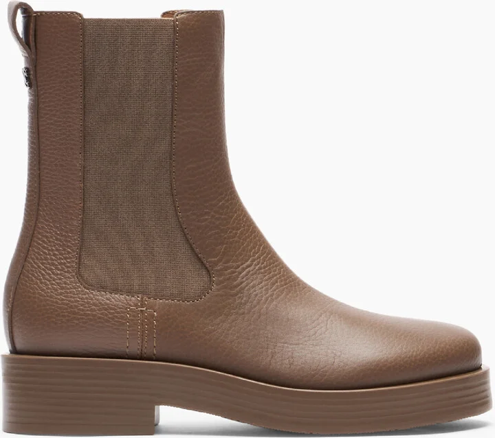 Casadei Charlie Leather Ankle Boots - Woman Ankle Boots Caribou 35