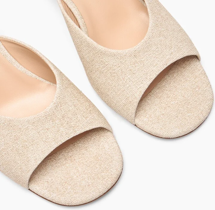 Casadei Cleo Opera Bellagio Mules - Woman Mules Gold 40.5 - Image 5