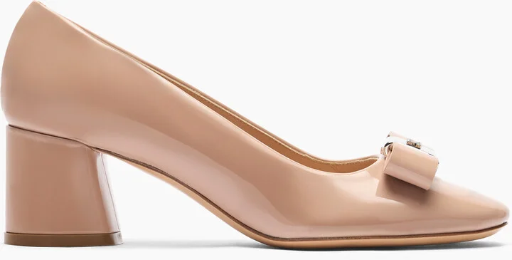 Casadei Cleo Patent Leather Pumps - Woman Pumps And Slingback Sand 37