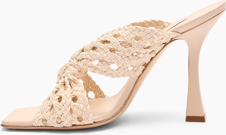 Casadei Damier Versilia Geraldine - Woman Mules Sandstone 39.5 - Image 3