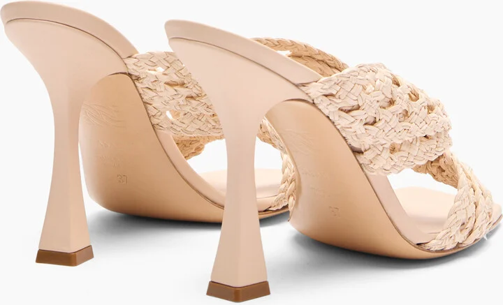 Casadei Damier Versilia Geraldine - Woman Mules Sandstone 39.5 - Image 4