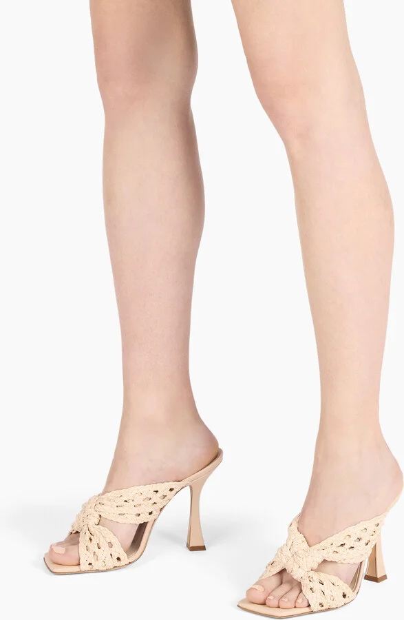 Casadei Damier Versilia Geraldine - Woman Mules Sandstone 39.5 - Image 6