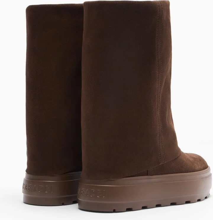 Casadei Double Face High Boots - Woman High Boots Bruciato 37 - Image 4