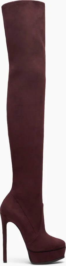Casadei Flora Arceus - Woman Over The Knee Boots Ladybug 40