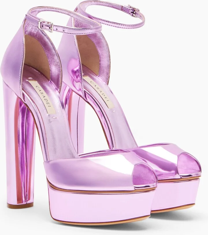 Casadei Flora Intestellar Platform Sandals - Woman Platforms Baby 36 - Image 2
